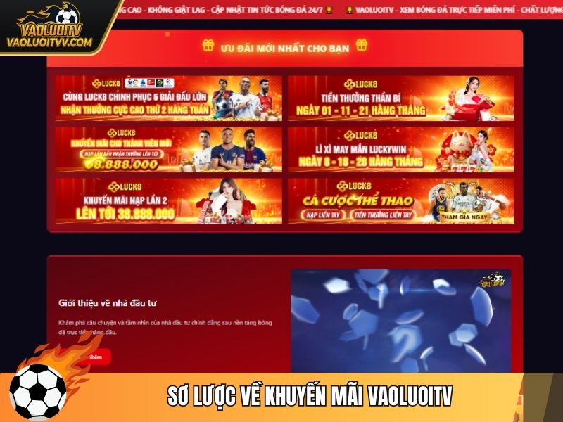 Sơ lược về khuyến mãi Vaoluoitv